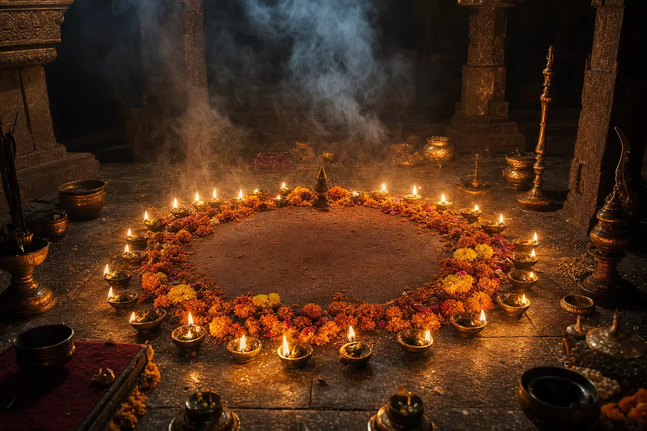 A protective ritual to release spirits